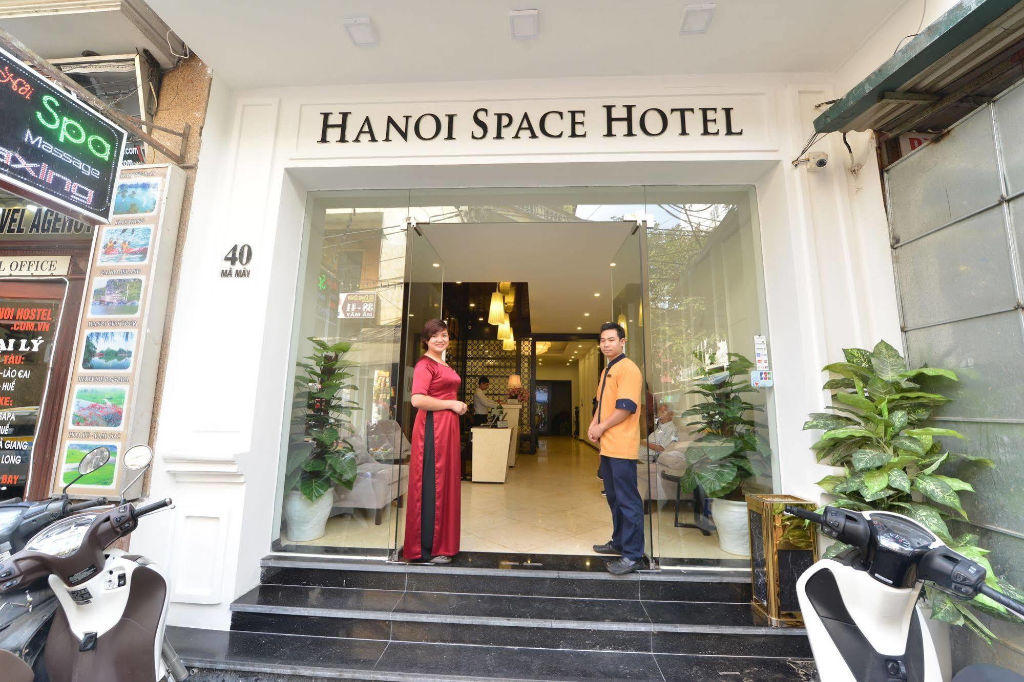 Hanoi Space Hotel Exterior foto